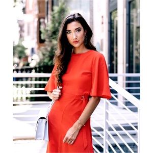 Topshop Asymmetrical Dress